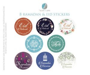EId and Ramadan Sticker Giveaway for Kids