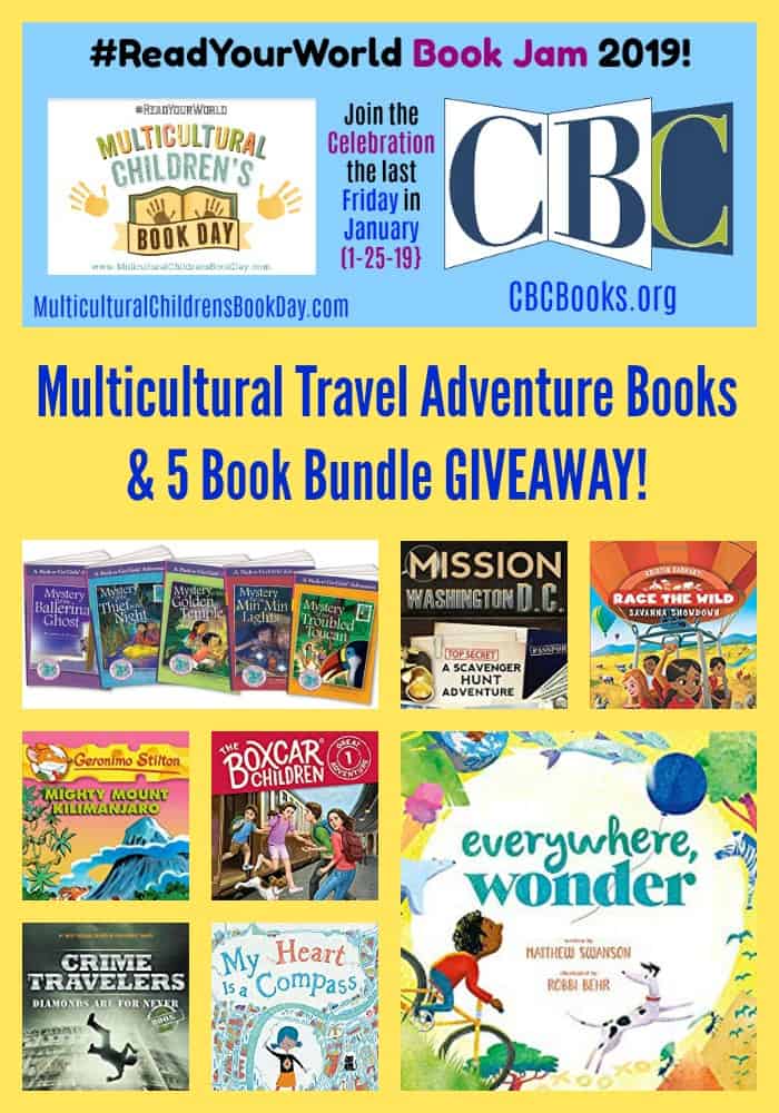 Multicultural Travel Adventure Books & 5 Book Bundle GIVEAWAY!