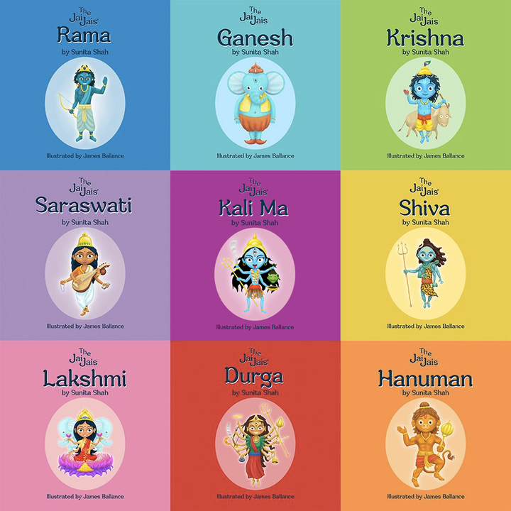 books with Hindu characters