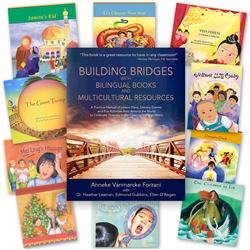 ASSORTED LANGUAGES CELEBRATE DIVERSITY SET: TEACHER'S GUIDE & 10 BILINGUAL BOOKS