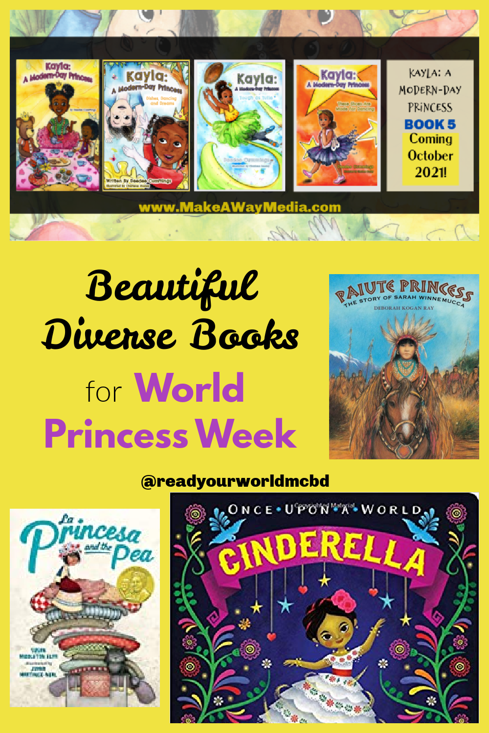 Beautiful Diverse Books for World Princess Week