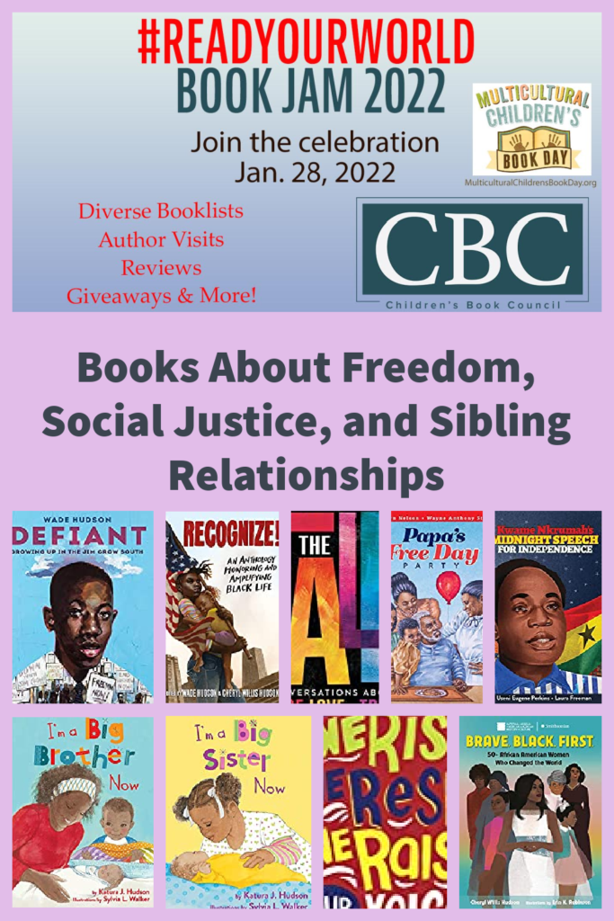Books About Freedom, Social Justice, and Sibling Relationships & 6 Book GIVEAWAY!