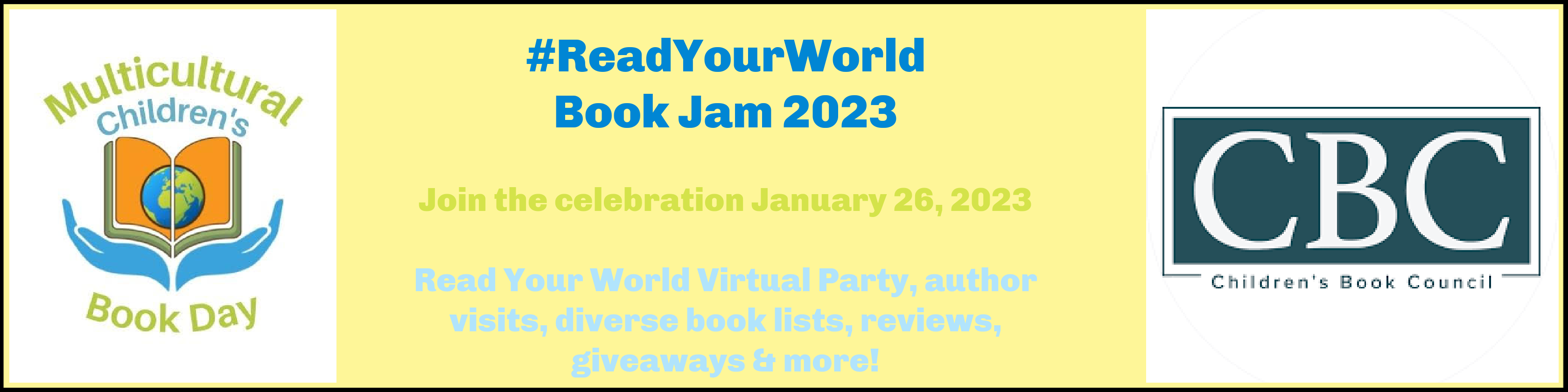 #ReadYourWorld Book Jam 2023