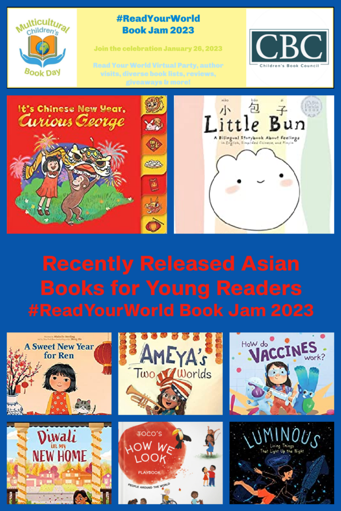 Recently Released Asian Books for Young Readers & GIVEAWAY // #ReadYourWorld Book Jam 2023