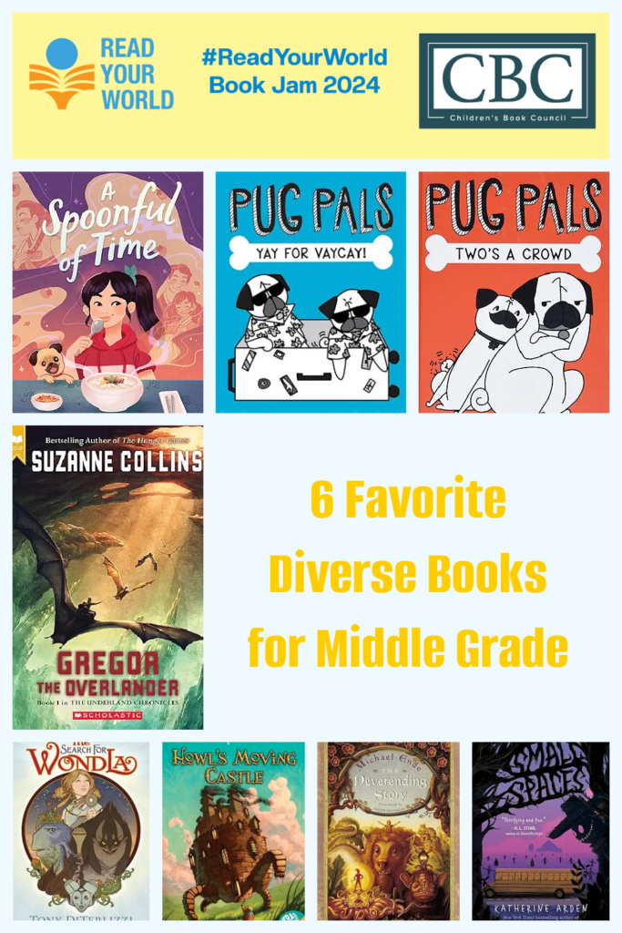 6 Favorite Diverse Books for Middle Grade