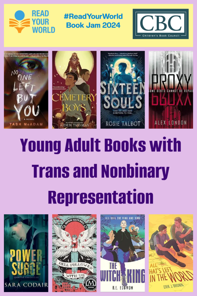 Young Adult Books with Trans and Nonbinary Representation